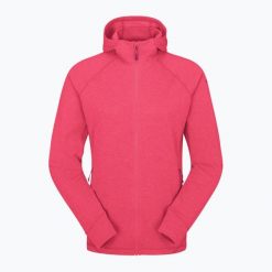 Bluza damska Rab Nexus Hoody. Czerwone bluzy bez kaptura damskie RAB. Za 352.49 zł.