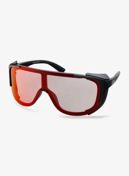 Okulary fotochromowe GOG Tatra - red/matt black. Czarne okulary przeciwsłoneczne męskie GOG, ze lnu. Za 359.00 zł.