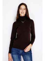 William de Faye Golf w kolorze brązowym rozmiar: 42. Brązowe golfy damskie William De Faye, bez wzorów, z kaszmiru, bez ramiączek. Za 139.87 zł.