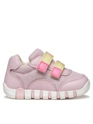 Geox Sneakersy B Iupidoo Girl B3558A 01454 CE82M M Różowy. Czerwone buty sportowe dziewczęce Geox, bez wzorów, z materiału, bez zapięcia. Za 249.99 zł.