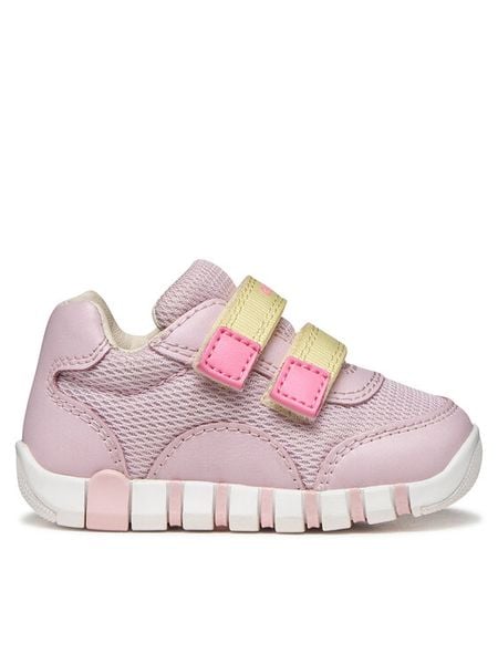 Geox Sneakersy B Iupidoo Girl B3558A 01454 CE82M M Różowy. Czerwone buty sportowe dziewczęce Geox, bez wzorów, z materiału, bez zapięcia. Za 249.99 zł.