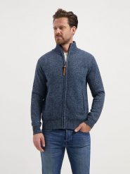 TRAVELIN' Kardigan w kolorze granatowym rozmiar: XXL. Niebieskie kardigany męskie Travelin', xxl, bez wzorów, bez kołnierzyka. Za 295.99 zł.