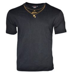 Koszulka Jordan Heritage Chain T-shirt Wmns Core Black. Czarne bluzki damskie Jordan, s, bez wzorów, bez kołnierzyka. Za 72.00 zł.