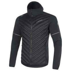 Kurtka La Sportiva Koro. Czarne kurtki treningowe męskie La Sportiva, na zimę, l, bez wzorów, z elastanu, do biegania, primaloft. Za 839.00 zł.