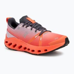 Buty do biegania damskie On Cloudsurfer Trail Waterproof. Czerwone obuwie do biegania damskie On. Za 689.99 zł.