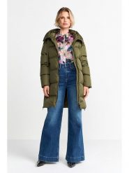 Rich & Royal Płaszcz pikowany w kolorze khaki rozmiar: 36. Brązowe płaszcze damskie Rich & Royal, bez wzorów. Za 561.95 zł.