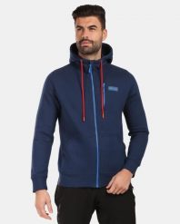 Męska bawełniana bluza z kapturem Kilpi DANILO-M. Niebieskie bluzy z kapturem męskie Kilpi, m, z bawełny. Za 318.77 zł.