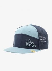 Czapka z daszkiem La Sportiva Traverse Trucker. Niebieskie czapki męskie La Sportiva, na lato, bez wzorów, z bawełny. Za 153.99 zł.