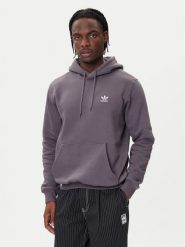 Adidas Bluza Trefoil Essentials JW1063 Szary Regular Fit. Szare bluzy bez kaptura męskie Adidas, m, z bawełny. Za 209.99 zł.