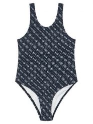 Guess Strój kąpielowy J6GZ35 MC052 Granatowy. Niebieskie stroje kąpielowe dziewczęce Guess, z aplikacjami, z syntetyku. Za 214.99 zł.