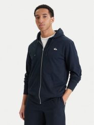 Quiksilver Bluza EQYFT04952 Granatowy Regular Fit. Niebieskie bluzy bez kaptura męskie Quiksilver, l, z syntetyku. Za 219.99 zł.