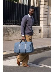 Victor & Hugo Paris Torba podróżna w kolorze błękitnym - 53 x 27 x 27 cm rozmiar: onesize. Niebieskie torebki klasyczne damskie Victor & Hugo Paris, bez wzorów, z materiału, bez dodatków. Za 383.80 zł.