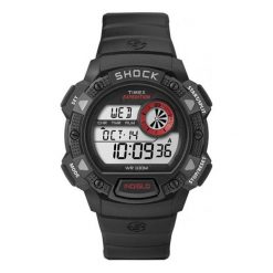 Timex zegarek męski T49977SU. Cyfrowe zegarki męskie Timex, sztuczne. W wyprzedaży za 175.00 zł.