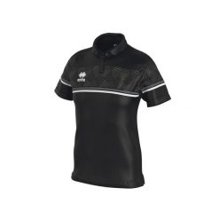 Damska koszulka polo Errea darya. Czarne bluzki damskie ERREA, bez wzorów, bez kołnierzyka, bez ramiączek. Za 152.00 zł.