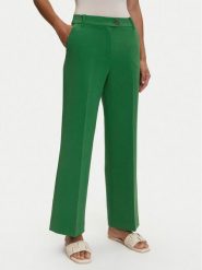 Tatuum Spodnie materiałowe Zariana 1 T2505.148 Zielony Regular Fit. Zielone spodnie materiałowe damskie Tatuum, bez wzorów, z materiału. Za 269.99 zł.