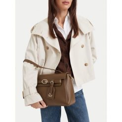 Torebka Beverly Hills Polo Club. Brązowe torebki klasyczne damskie Beverly Hills Polo Club, bez wzorów, bez dodatków. Za 229.99 zł.