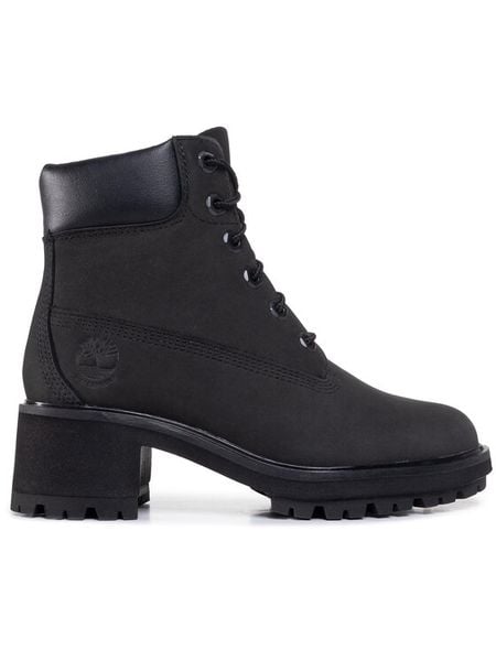 Timberland Trapery Kinsley TB0A25C4001 Czarny. Czarne trapery damskie Timberland, z nubiku, bez obcasa. Za 489.99 zł.