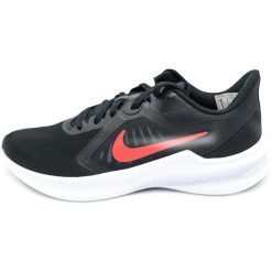 Trampki Nike Downshifter 10, Czarny, Mężczyźni. Czarne trampki i tenisówki męskie Nike, bez wzorów, z materiału, bez zapięcia. Za 345.00 zł.