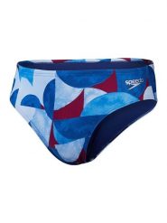 Speedo Kąpielówki "Eco+" w kolorze niebiesko-błękitno-czerwonym rozmiar: 7. Czerwone kąpielówki męskie Speedo, bez wzorów. Za 87.81 zł.