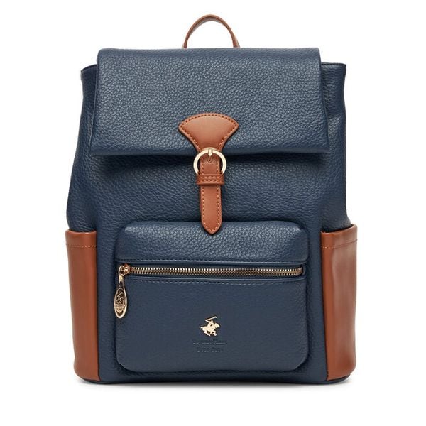 Plecak Beverly Hills Polo Club. Niebieskie plecaki damskie Beverly Hills Polo Club, bez wzorów. Za 249.99 zł.