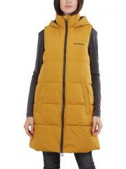 Kamizelka damska Fundango Scarlet Padded. Żółte kamizelki damskie Fundango, s, z materiału, długie. Za 319.90 zł.