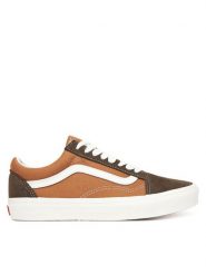 Vans Tenisówki Old Skool VN000D9YBW21 Brązowy. Brązowe trampki i tenisówki męskie Vans, bez wzorów, z materiału, bez zapięcia. Za 259.99 zł.