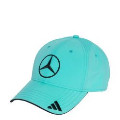 Czapka Mercedes - AMG Petronas Formula One Team Driver. Czarne czapki męskie Adidas, bez wzorów, z materiału. Za 219.00 zł.