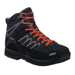 Buty trekkingowe męskie CMP Moon Mid WP. Czarne buty trekkingowe męskie CMP, z gumy, bez zapięcia, trekkingowe. Za 488.99 zł.