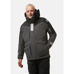 KURTKA - SZTORMIAK OCEAN C4S STAVANGER II [L] Carbon. Szare kurtki męskie CRAZY4SAILING, l, bez wzorów, sportowe, bez kaptura. Za 1,428.90 zł.
