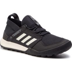 Buty adidas - Terrex Cc Daroga BC0980 Cblack/Cwhite/Cblack. Czarne buty trekkingowe męskie Adidas, z materiału, bez zapięcia, outdoorowe, adidas terrex, climacool (adidas). W wyprzedaży za 259.00 zł.