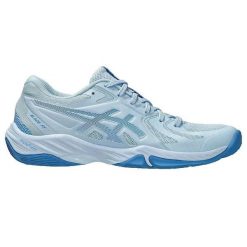 Obuwie do piłki ręcznej Kobieta Asics Blade Ff niebieski. Niebieskie buty sportowe na co dzień damskie Asics, bez wzorów, z materiału, do biegania. Za 568.00 zł.