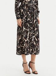 ONLY Spódnica midi Nova 15222223 Czarny Regular Fit. Czarne spódniczki damskie Only, l, bez wzorów, z wiskozy, midi. Za 139.99 zł.