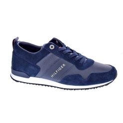 Buty męskie sportowe do chodzenia Tommy Hilfige MAXWELL. Białe buty sportowe na co dzień męskie Tommy Hilfiger, bez zapięcia, trekkingowe. Za 299.00 zł.