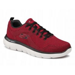 Buty do biegania na co dzień męskie SKECHERS SUMMITS BRISBANE. Czerwone obuwie do biegania damskie Skechers. Za 219.99 zł.