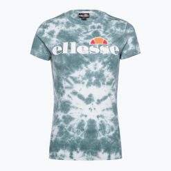 Koszulka fitness damska Ellesse Hayes. Niebieskie bluzki sportowe damskie Ellesse, l, bez kołnierzyka, bez ramiączek. Za 89.99 zł.