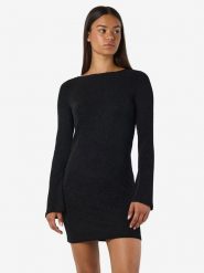 Noisy may Sukienka w kolorze srebrno-czarnym rozmiar: S. Czarne sukienki damskie Noisy may, s, bez wzorów, bez kołnierzyka, bez ramiączek, mini. Za 87.40 zł.