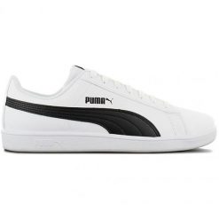 Buty Puma Up Puma Black 372605 02 Białe. Białe buty sportowe na co dzień męskie z materiału, bez zapięcia, do piłki nożnej. Za 288.45 zł.