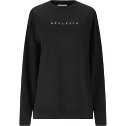 Damska bluza z okrągłym dekoltem Athlecia Wasan. Czarne bluzy bez kaptura damskie Athlecia, z materiału. Za 164.00 zł.
