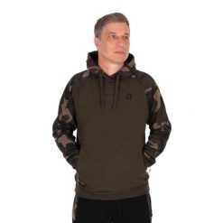 Bluza z kapturem Fox Prem 310. Zielone bluzy z kapturem męskie FOX, l, z bawełny. Za 349.50 zł.