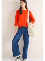 Cecil Bluza w kolorze pomarańczowym rozmiar: XL. Pomarańczowe bluzy bez kaptura damskie Cecil, xl. Za 114.71 zł.