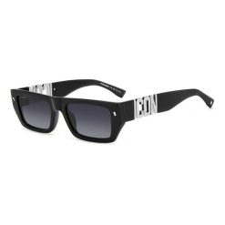 Okulary przeciwsłoneczne męskie DSQUARED2 ICON 0011/S 807, rozmiar 54 mm. Czarne okulary przeciwsłoneczne męskie Dsquared. Za 1,022.50 zł.