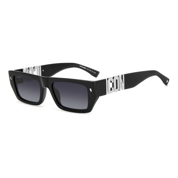 Okulary przeciwsłoneczne męskie DSQUARED2 ICON 0011/S 807, rozmiar 54 mm. Czarne okulary przeciwsłoneczne męskie Dsquared. Za 1,046.85 zł.