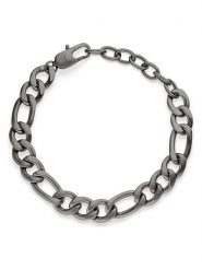S.Oliver Bransoletka rozmiar: onesize. Czarne biżuteria dla mężczyzn S.Oliver, ze stali. Za 86.99 zł.