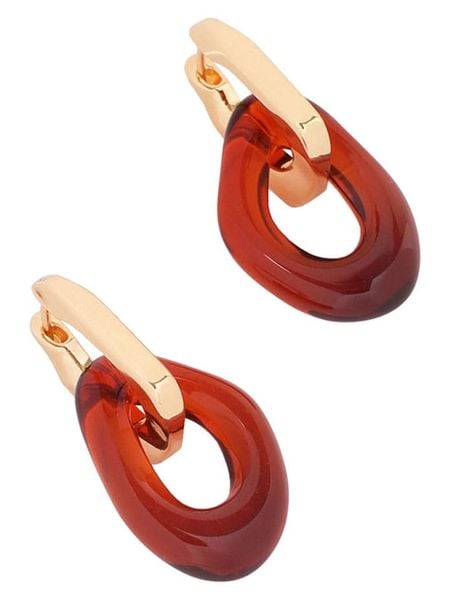 TATUUM Kolczyki "Tove" rozmiar: onesize. Czerwone kolczyki damskie Tatuum, szklane. Za 52.17 zł.