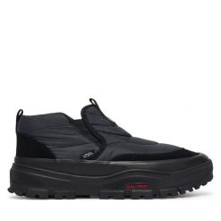Śniegowce Vans. Czarne buty zimowe męskie Vans, bez zapięcia. Za 559.99 zł.