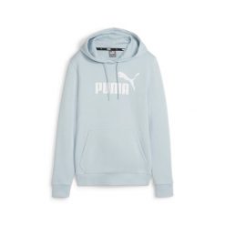 Bluza sportowa Damska Puma ESS LOGO TR. Niebieskie bluzy bez kaptura damskie Puma, s, bez wzorów, bez ramiączek, bez kaptura. W wyprzedaży za 210.10 zł.