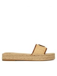 LAUREN RALPH LAUREN Espadryle 802P06398003 Beżowy. Brązowe espadryle damskie Lauren Ralph Lauren, bez wzorów, z syntetyku, bez obcasa. Za 639.99 zł.