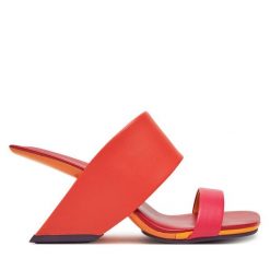 Klapki United Nude. Brązowe klapki damskie United Nude, bez wzorów, bez obcasa. Za 1,159.00 zł.