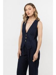 Awama Kamizelka w kolorze granatowym rozmiar: M. Niebieskie kamizelki damskie Awama, m. Za 127.99 zł.