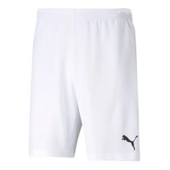 Męskie Spodenki TeamRISE. Białe szorty męskie Puma, bez kołnierzyka. Za 90.99 zł.